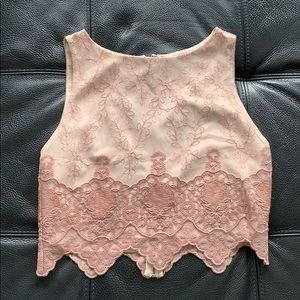 Alice and Olivia crop top